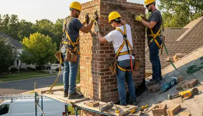 Rochester, NY chimney repair by FX Remodeling & Exteriors for masonry and exterior home protection