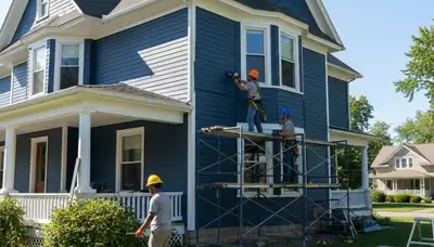 Vinyl siding installation for Rochester, NY homes by a local siding contractor