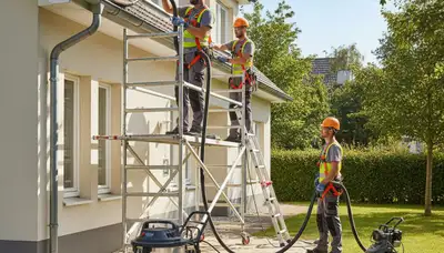 Gutter cleaning service in Rochester, NY to protect homes from water damage and debris buildup