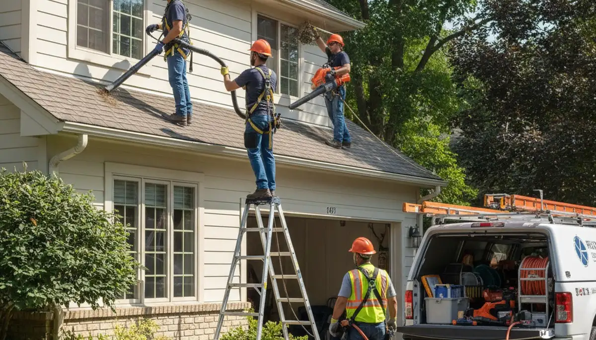 Rochester, NY gutter cleaning service protecting homes from water damage