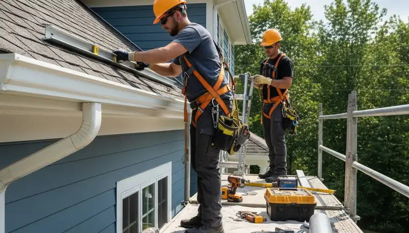Rochester, NY gutter repair by FX Remodeling & Exteriors for home protection