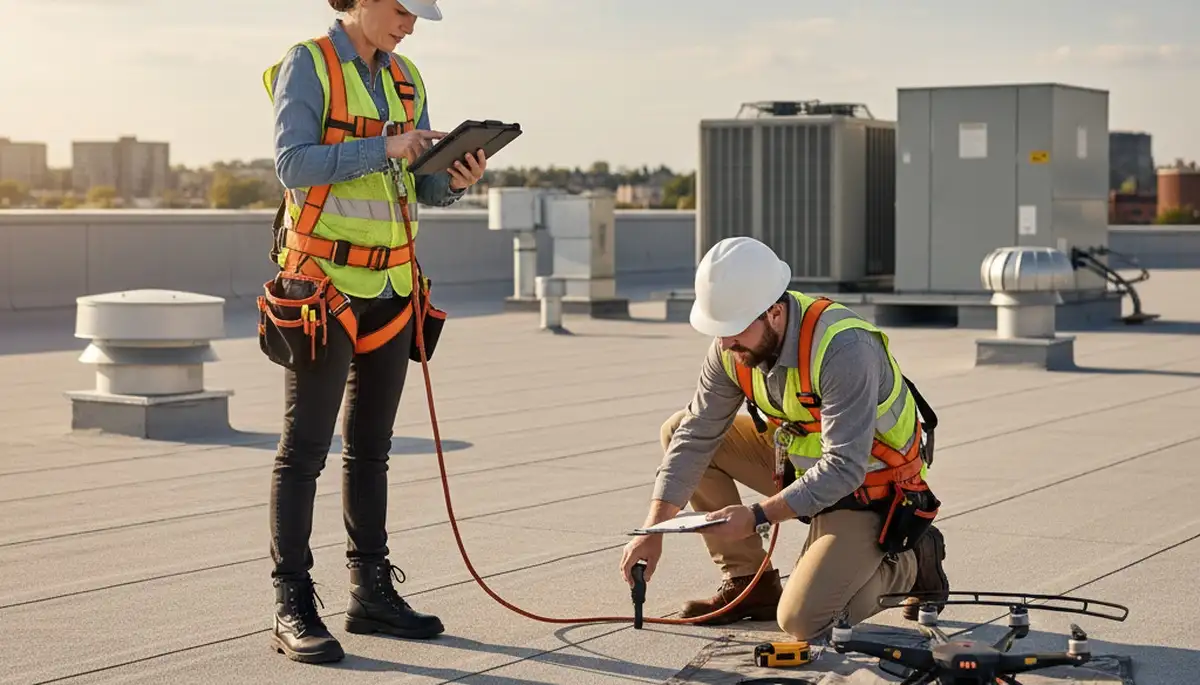 Roof inspection service in Rochester, NY for storm damage and winter wear assessment
