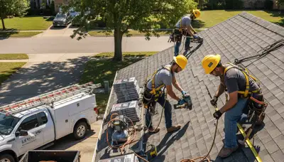 Roof installation by FX Remodeling & Exteriors in Rochester, NY for durable winter weather protection