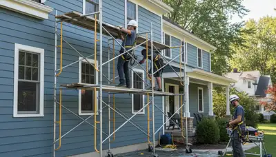 Siding installation in Rochester, NY by a professional vinyl siding contractor