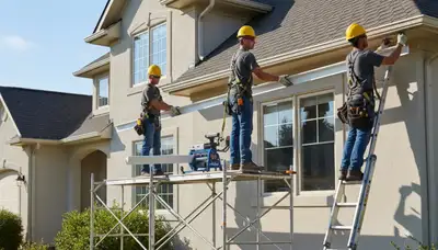 Seamless gutter installation in Rochester, NY by FX Remodeling & Exteriors