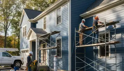 Vinyl siding installation in Rochester, NY for a durable, weather-resistant home exterior