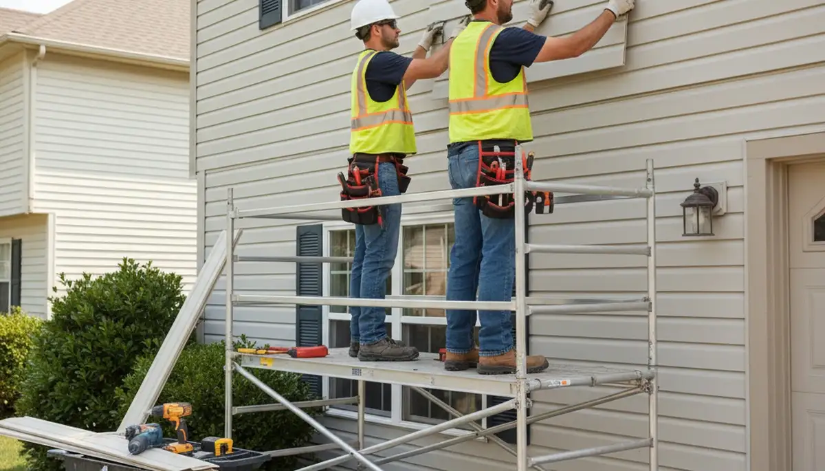Vinyl siding repair for Rochester, NY homes by FX Remodeling & Exteriors