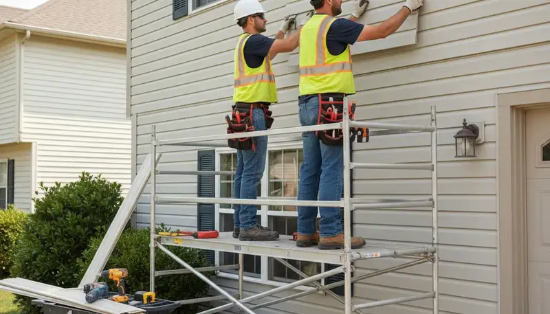 Vinyl siding repair for Rochester, NY homes by FX Remodeling & Exteriors